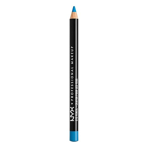 NYX PROFESSIONAL MAKEUP Slim Eye Pencil, Eyeliner Pencil - Electric Blue Beauty & Personal Care NYX PROFESSIONAL MAKEUP