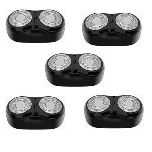 KMRLDGUQ Electric Shaver Head Replace Shaver?Compatible for Xiaomi Mijia?Electric Shaver S100 ??????? ??????? ?????? 2 Floating Head Head(5pcs) Beauty and Personal Care KMRLDGUQ