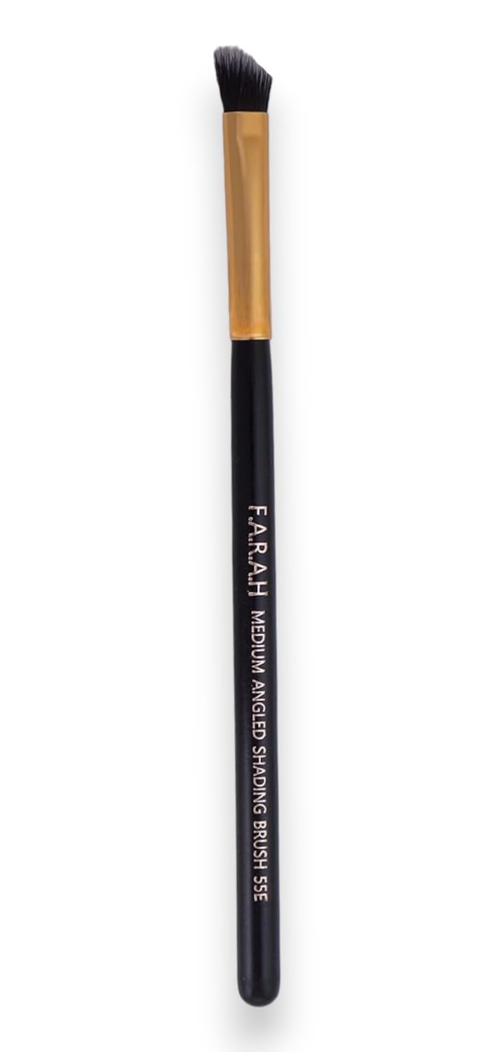 F.A.R.A.H Premium Medium Angled Shading Brush 55E Beauty & Personal Care F.A.R.A.H