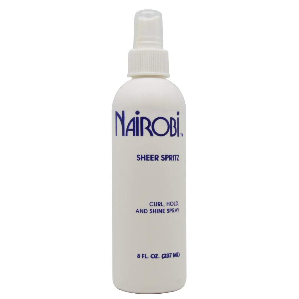 Nairobi Sheer Spritz Curl Hold and Shine Spray By Nairobi for Unisex Hair Spray, 8 Ounce Beauty & Personal Care Nairobi