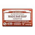 Dr. Bronner’s - Pure-Castile Bar Soap (Eucalyptus, 5 ounce) - Made with Organic Oils, For Face, Body and Hair, Gentle and Moisturizing, Biodegradable Beauty & Personal Care Dr. Bronner's