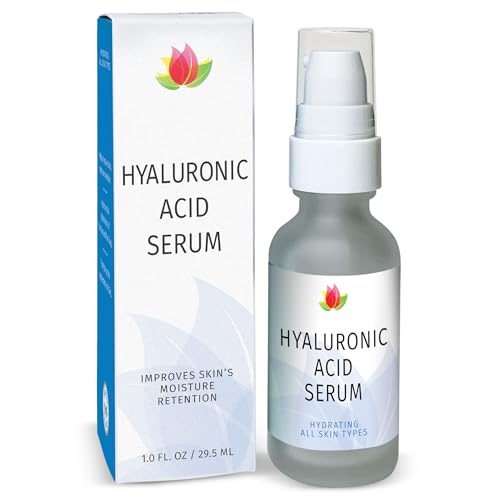 Hyaluronic Acid Serum for Face & Neck, Hydrating Serum, 1 oz