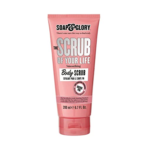 Soap & Glory Original Pink The Scrub Of Your Life Exfoliating Body Scrub - Smoothing & Buffing Vegan Scrub - Rose & Bergamot Body Polish with Shea Beauty & Personal Care Soap & Glory