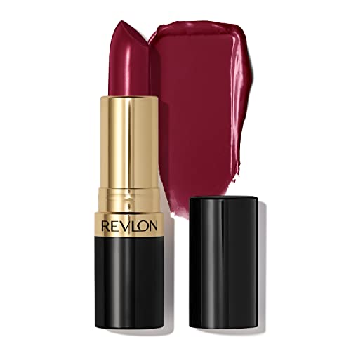 Revlon Super Lustrous Lipstick, Creamy Formula For Soft, Fuller-Looking Lips, Moisturized Feel, 777 Vampire Love, 0.15 oz Beauty & Personal Care REVLON