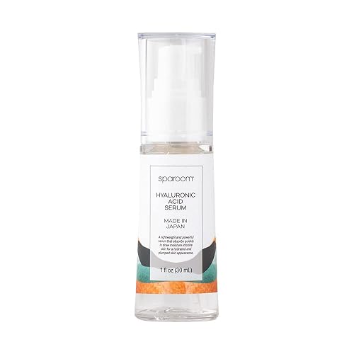 Sparoom Hyaluronic Acid Serum 1 oz, Anti-Aging Facial Serum, Hydrating, 100% Pure Hydrating Hyaluronic Acid, Paraben Free, Oil Free, Non-Comedogenic Beauty & Personal Care SpaRoom