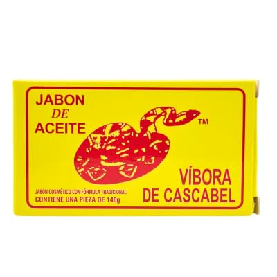 Jabón De Aceite de Vibora de cascabel (140g) + Foaming Wash Face & body (Jabón Líquido espumoso Para cara y Cuerpo) 150 ml Ayuda con imperfecciones en Beauty & Personal Care JABON DE ACEITE VIBORA DE CASCABEL