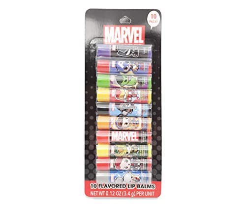 Fiico Marvel Assorted Lip Balm (Strawberry, Watermelon) Beauty and Personal Care Centric Beauty