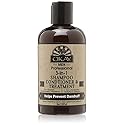 Okay 3 In 1 Men Shampoo Conditioner Treatment, natural scent 8 Ounce Beauty & Personal Care OKAY