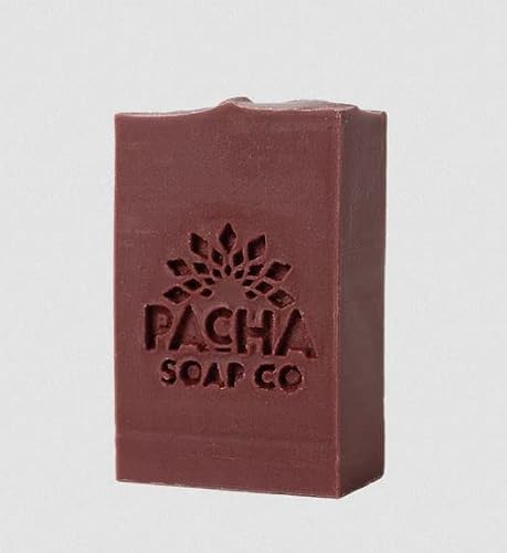 Pacha Soap Spiced Pomegranate Bar Soap 4Oz, 4 OZ Beauty & Personal Care Pacha Soap Co