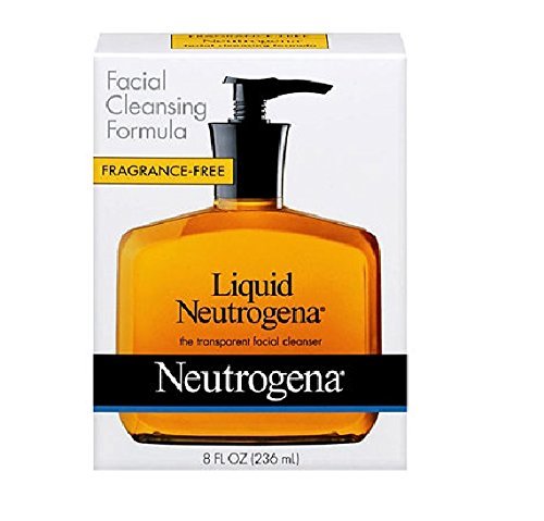 Neutrogena Fragrance Free Liquid Facial Cleansing Formula, 8 Oz (2 Pack) Beauty & Personal Care Neutrogena