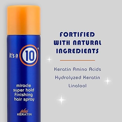 It's A 10 Miracle Super Hold Finishing Spray Plus Keratin 10 Oz Beauty & Personal Care It's a 10 Haircare