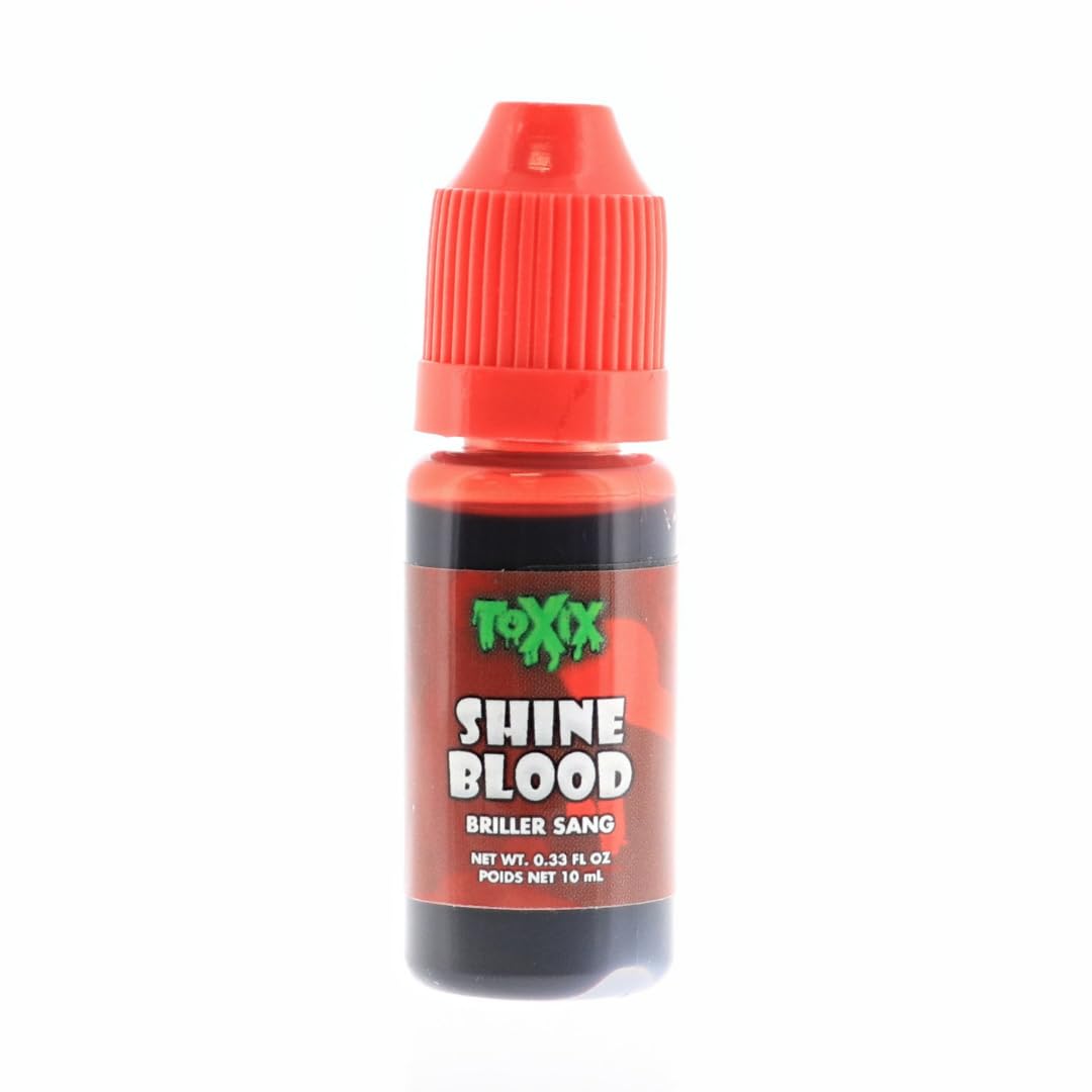 TOXIX Shine Blood - Fake Blood Dries to a Shine, Wet Look, Non Staining Blood Beauty & Personal Care TOXIX