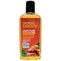 Desert Essence 100% Pure Jojoba Oil - 4 Fl Oz Moisturizer for Hair, Skin & Scalp | Makeup Remover & Aftershave Hydrator, Non-GMO, Vegan, Cold-Pressed Beauty & Personal Care Desert Essence