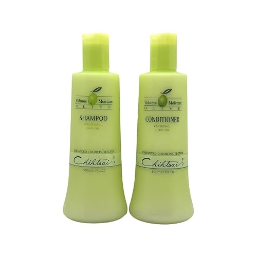 Chihtsai Volume Moisture Olive Shampoo & Conditioner Set (17 Fl.oz) Beauty & Personal Care Chihtsai