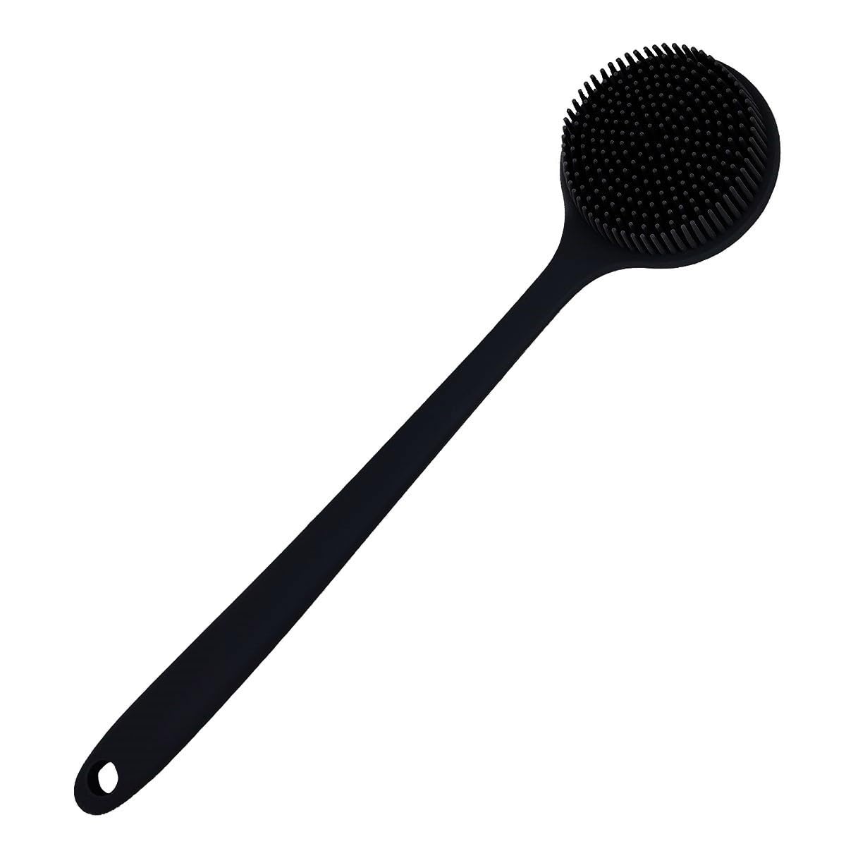 Cinlitek Silicone Body Scrubber, Long Handle Back Scrubber for Body, Shower Srush Back Brush Body Exfoliator Beauty & Personal Care Cinlitek
