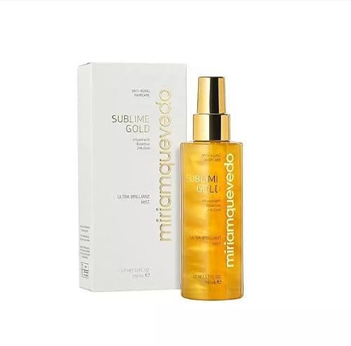 Miriam Quevedo Sublime Gold Ultra-brilliant Mist - Hair mist that protects from UV rays and illuminates the hair Beauty & Personal Care Miriam Quevedo