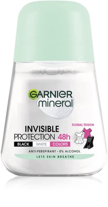 Garnier Deodorant Invisible Mineral Roll On Beauty and Personal Care Garnier
