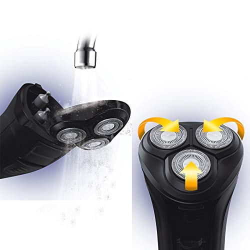ZUIAI Electric Shaver Men's Rechargeable Shaver Full Body Washable Shaver Dry and Wet Shave Beauty and Personal Care ZUIAI