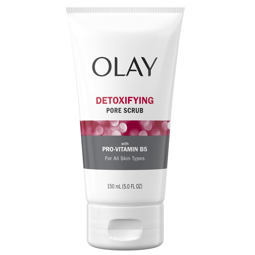Olay Regenerist Detoxifying Pore Scrub Facial Cleanser, 5 Fl Oz Beauty & Personal Care Olay
