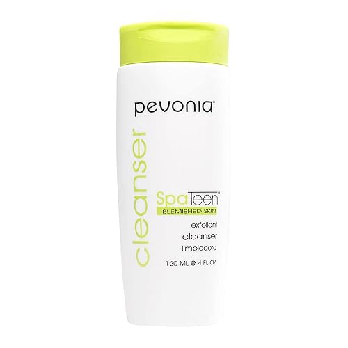Pevonia SpaTeen Blemished Skin Exfoliant Cleanser - Gentle Face Cleanser Cream - Exfoliating Facial Skin Care Products - Best Teen Face Wash for Dry Beauty & Personal Care Pevonia