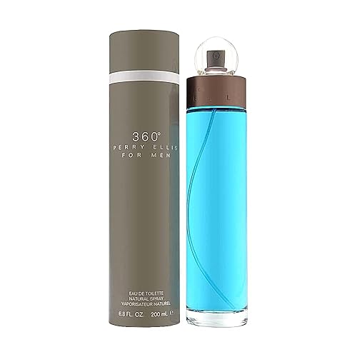 Perry Ellis 360 For Men Eau De Toilette Spray 6.7 Ounces, clear Beauty & Personal Care Perry Ellis
