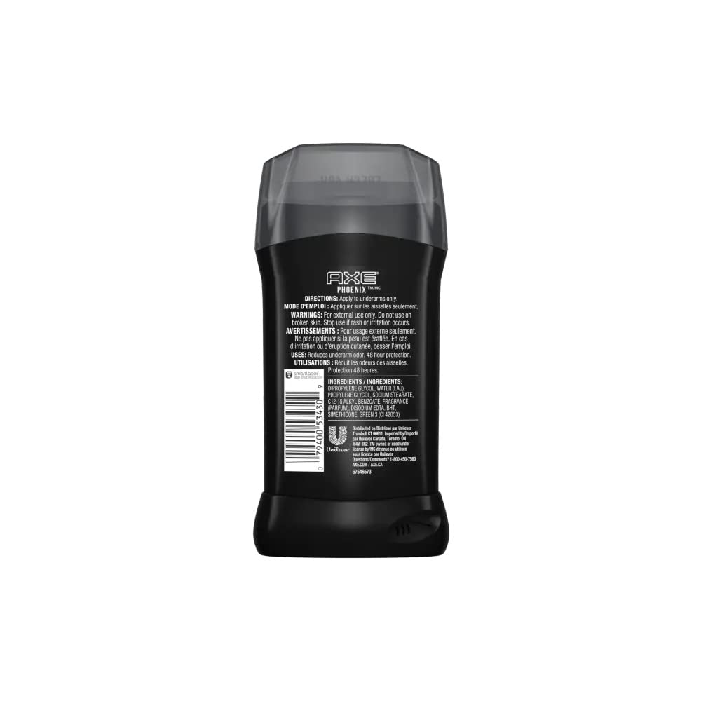 Phoenix Dry Action Antiperspirant & Deodorant by AXE for Men - 2.7 oz Deodorant Stick Beauty and Personal Care AXE