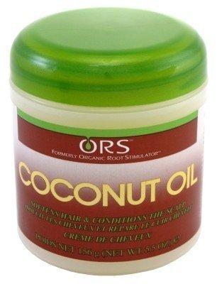 Ors Coconut Oil Conditioning Creme 5.5oz Jar (6 Pack) by Organic Root Beauty & Personal Care ORS Black Olive Oil