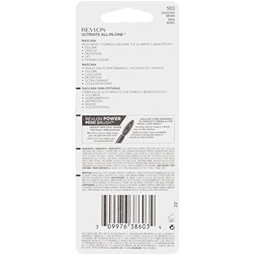 Revlon Ultimate All-In-One Mascara, Blackened Brown Beauty & Personal Care REVLON