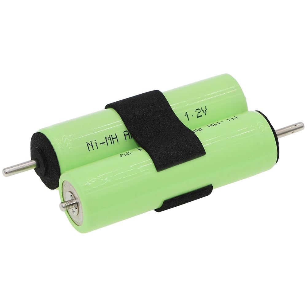 MPF Products 2000mAh WES7038L2506, WES7038L2507 1.2V Ni-MH Battery Replacement for Select Panasonic ER Series, ES Series Electric Shavers (Compatible Beauty and Personal Care MPF Products