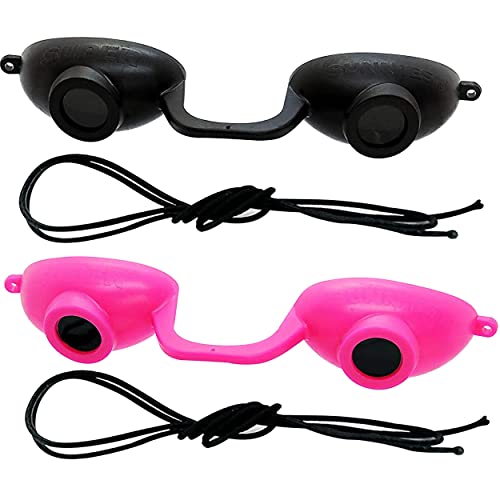 Super Sunnies Flex UV Eye Protection, FDA Compliant Tanning Bed Goggles, Red Light Therapy Glasses - Random Beauty & Personal Care Super Sunnies