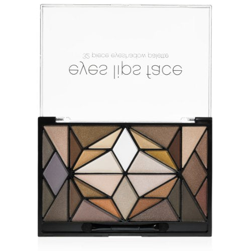 E.l.f. 32 Piece Geo Eye-Shadow Palette, Natural, 0.9 Ounce Beauty & Personal Care e.l.f.