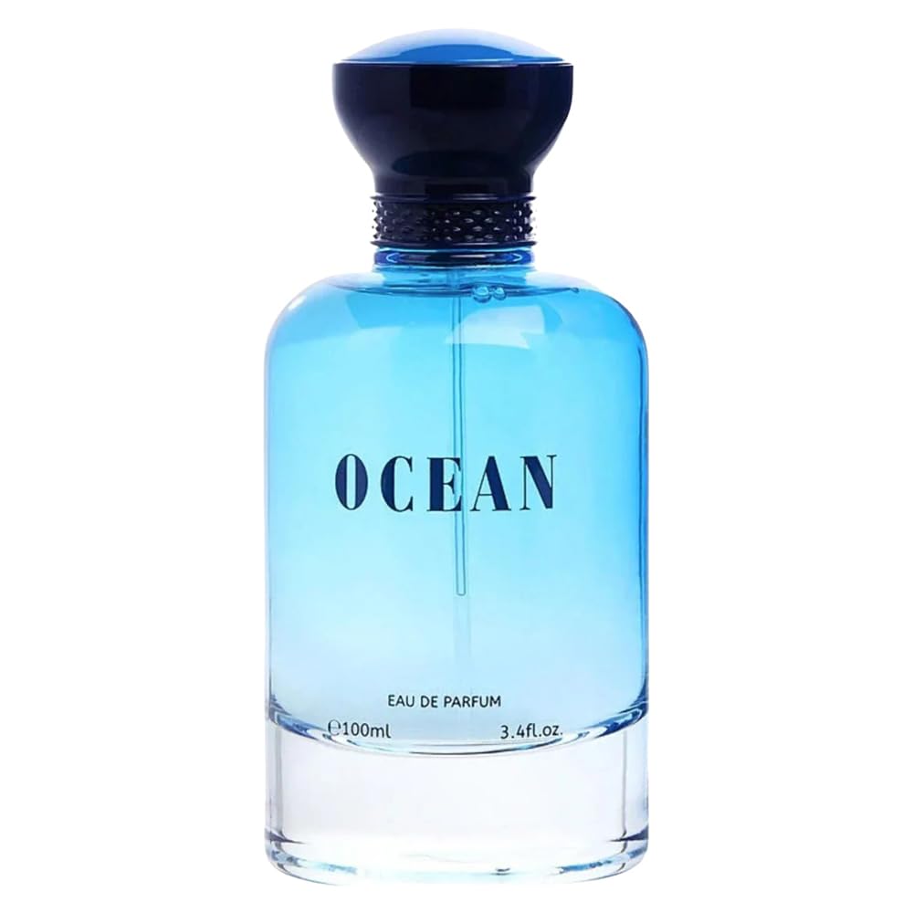 Bharara Beauty Ocean Eau de Parfum 3.4 Fl Oz / 100 ml | Fresh Aquatic Perfume for Women | Long Lasting Marine Citrus Scent | Clean Everyday Fragrance Beauty & Personal Care Bharara Beauty