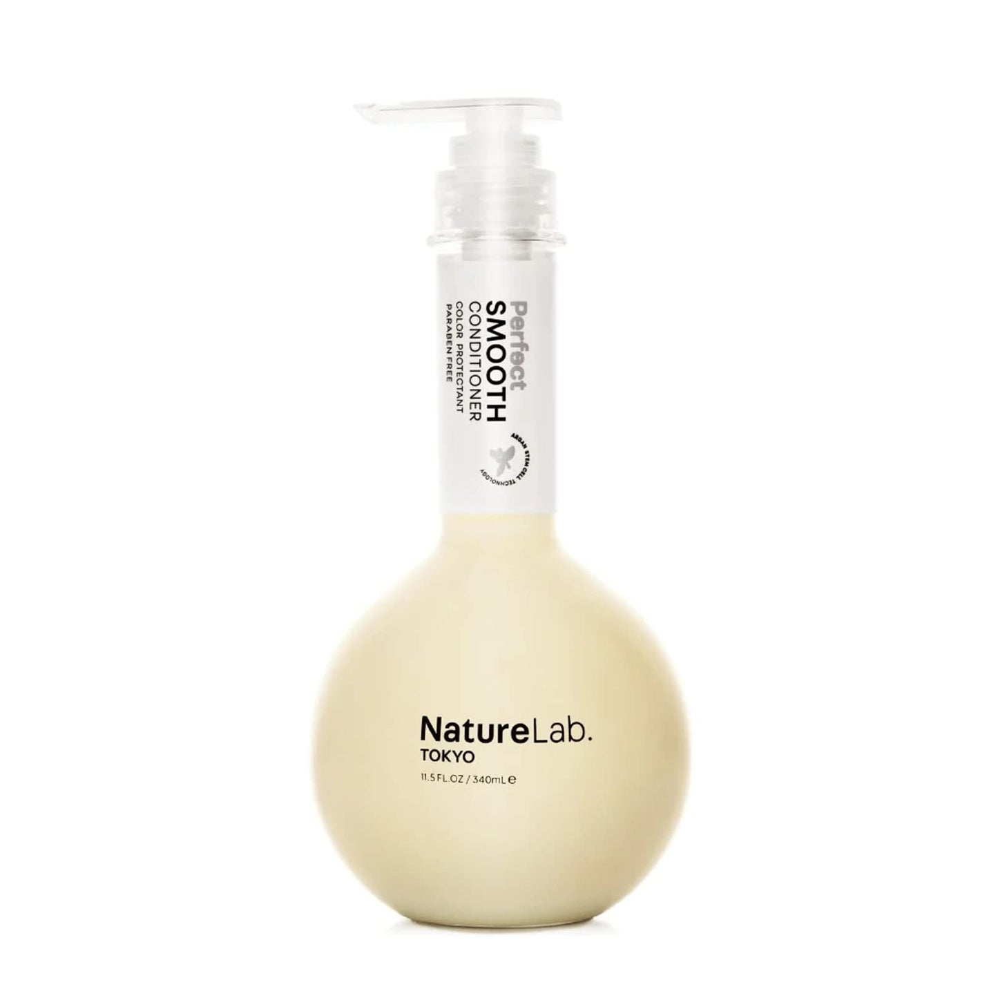 NatureLab.TOKYO Perfect Smooth Conditioner: Lightweight Moisturizing Conditioner for Smoother Frizz-Free Hair I 11.5 FL OZ / 340ml Beauty & Personal Care NATURELAB. TOKYO