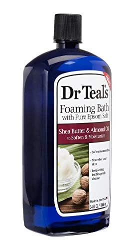 Dr. Teals Shea Butter & Almond Oil Foaming Bath Gift Set (2 Pack, 34oz ea.) - Soften & Moisturize Skin & Clear The Mind Beauty and Personal Care Dr Teal's