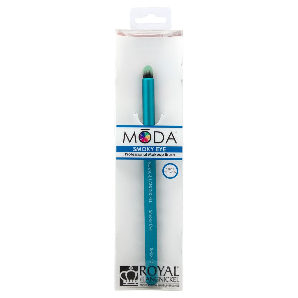 MODA Smoky Eye Makeup Brush - Soft Vegan Brush for Blending & Smudging Eyeshadow - Cruelty-Free Synthetic Filaments Beauty & Personal Care Royal & Langnickel