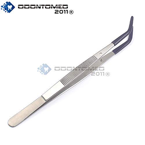 OdontoMed2011 Rubber Tipped C-Tweezers with Rubber Tips PVC Coated Beauty and Personal Care OdontoMed2011