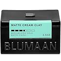 BLUMAAN Matte Cream Clay - High Hold Matte Finish - Versatile, Easy To Apply, Weightless Control, Nourishing and Cleansing Hair Care Essential Beauty & Personal Care BluMaan