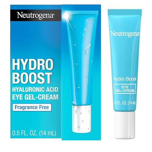 Neutrogena Hydro Boost Under Eye Cream, with Purified Hyaluronic Acid, Keeps Under Eye Area Looking Smooth & Hydrated, Fragrance Free Beauty & Personal Care Neutrogena
