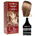 Surya Brasil All Natural HENNA Hair Color CREAM Plant Extracts, Semi-Permanent for Grey Coverage (with Brush) Brazil (ASH BLONDE) Beauty & Personal Care Surya Brasil