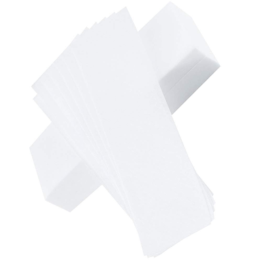 BlingKingdom 100pcs Paper Wax Waxing Strips for Arms Legs Lip Eyebrow Oxter of Women and Men Beauty and Personal Care BlingKingdom