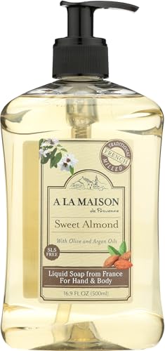 A LA MAISON Liquid Soap, Sweet Almond, 16.89 Fluid Ounce Beauty & Personal Care A LA MAISON