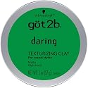 got2b Daring Texturizing Clay, 2 Fl Oz, Matte Finish and High Hold Styling Hair Clay For Men and Women, Non-Greasy, Non-Sticky Hair Texturizer Beauty & Personal Care Got2B