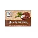 Ninon Shea Butter Soap Bars (5oz)- 6 PACK Made With 100% Natural Pure Vegetable Oils; African Shea Butter, Black Seed Oil and Colloidal Oatmeal; Ultra Beauty & Personal Care Ninon