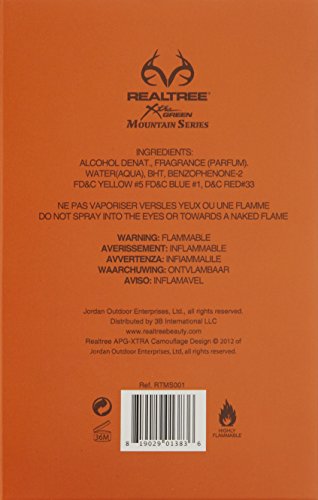 Realtree Mountain Series for Him 3.4oz EDT Spray Beauty & Personal Care Realtree