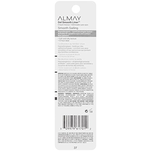 Almay Gel Smooth Eyeliner, Black, 1 count Beauty & Personal Care Almay