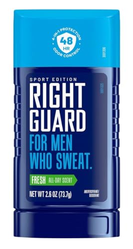 Right Guard, Sport Fresh Deodorant, 2.6 Ounce Beauty and Personal Care Right Guard