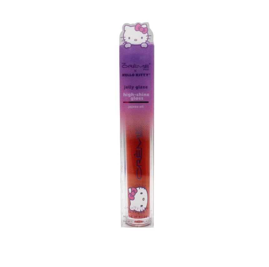 The Crème Shop X HELLO KITTY(PURPLE) JELLY GLAZE - HELLO CUTIE, 1 Ounce (Pack of 1) Beauty & Personal Care The Crème Shop