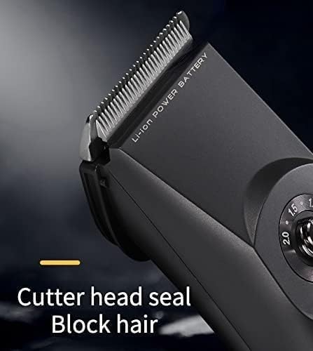 YREAJZVS Hair Clippers for Men, Hair Clippers for Men' Professional Hair Cutting LCD Display, Cordless Quiet Hair Trimmers for Barbers,4 Guide Combs Beauty and Personal Care YREAJZVS