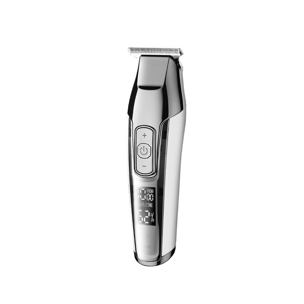 NSUQOA JSEIAJB Silent Noise Reduction LED Power Digital Display Charging Engraving Electric Scissors Beauty and Personal Care NSUQOA