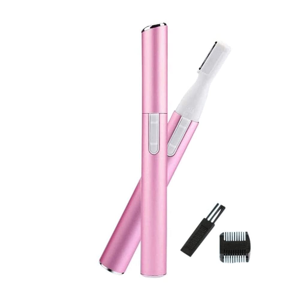 DABEDE Eyebrow Trimmer, Razor for Women Electric Facial Hair Remover, with Comb Eyebrow Epilator No Pulling Sensation Painless for Face Chin Neck Beauty and Personal Care DABEDE